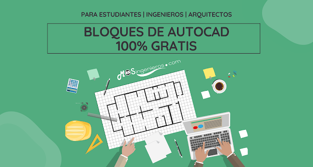 8000 Bloques AutoCAD gratis - blocks - MOSingenieros