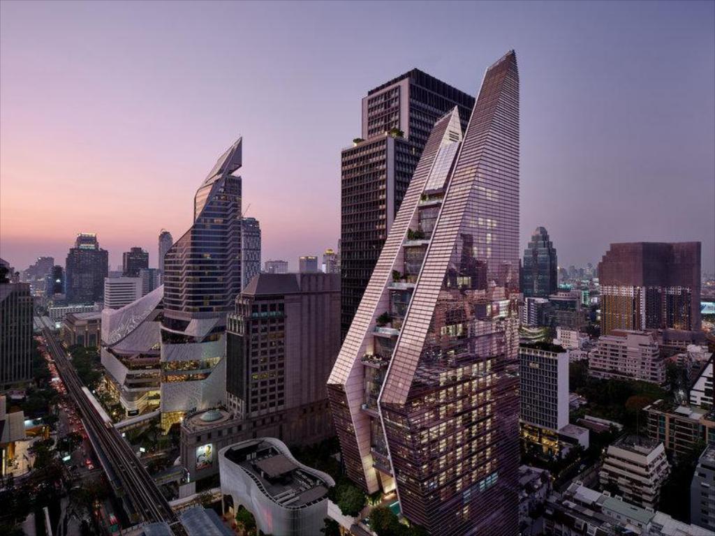 rascacielos Rosewood Bangkok