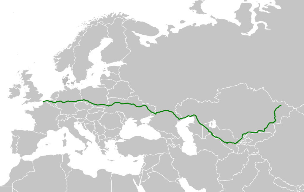 carretera más larga de europa